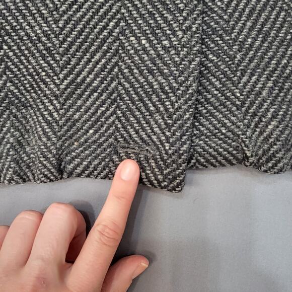 International Scene Virgin Wool Herringbone Jacket L Made in Hungary - Picture 13 of 13